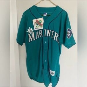 1994 Russell athletic Seattle Mariners very rare NWT Mariners jersey size 44